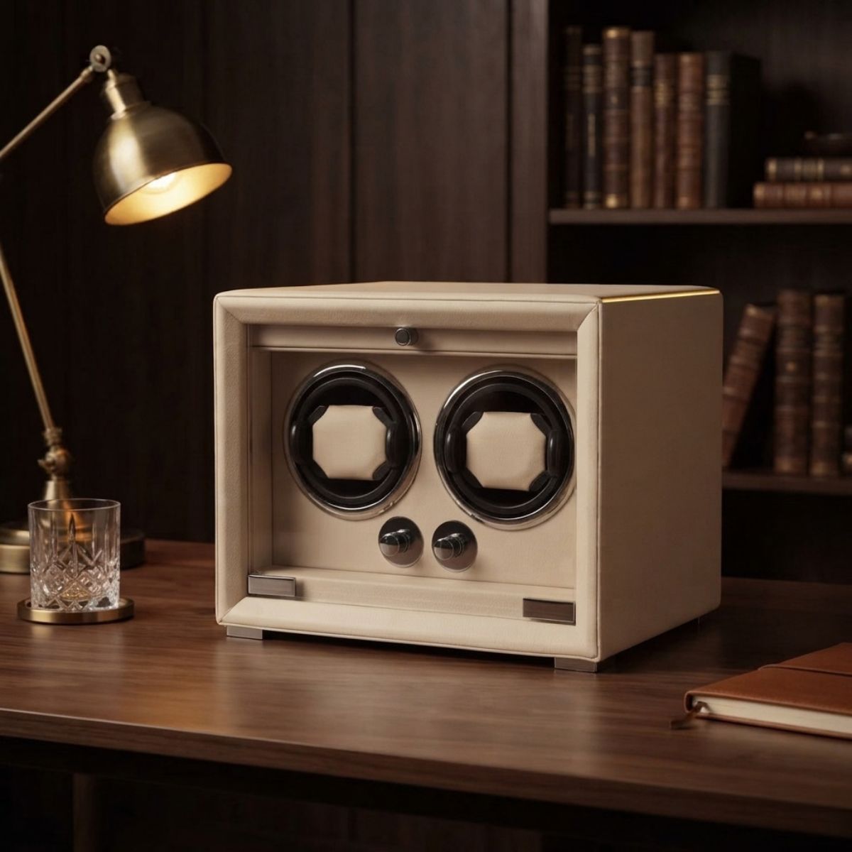 The Ashford Double Watch Winder Acrylic