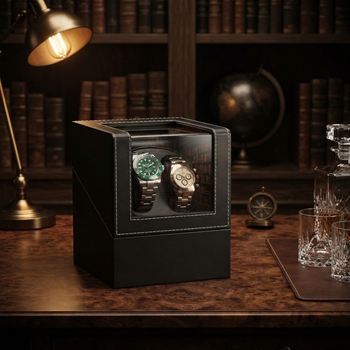 The Blackwell Double Watch Winder Lifestyle