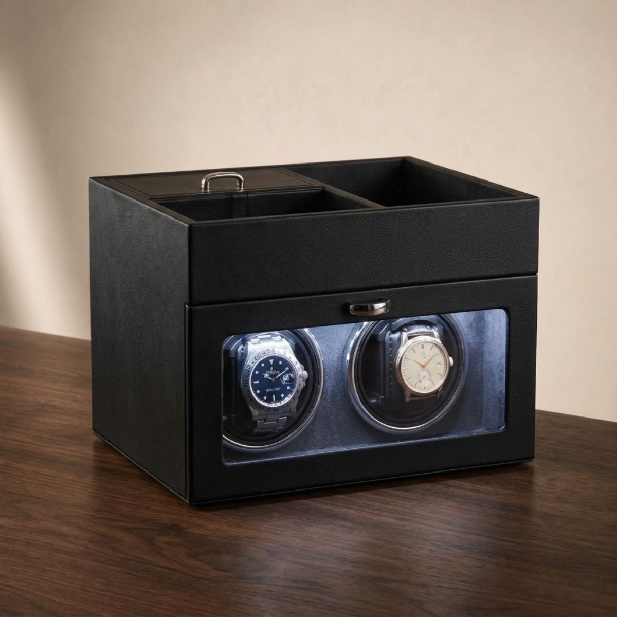 The Chelsea Vault Jewellery Watch Winder Detail
