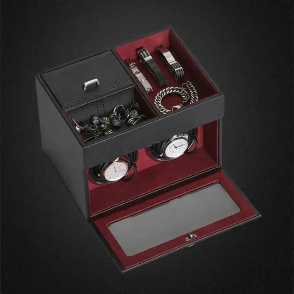 The Chelsea Vault Jewellery Watch Winder Faux