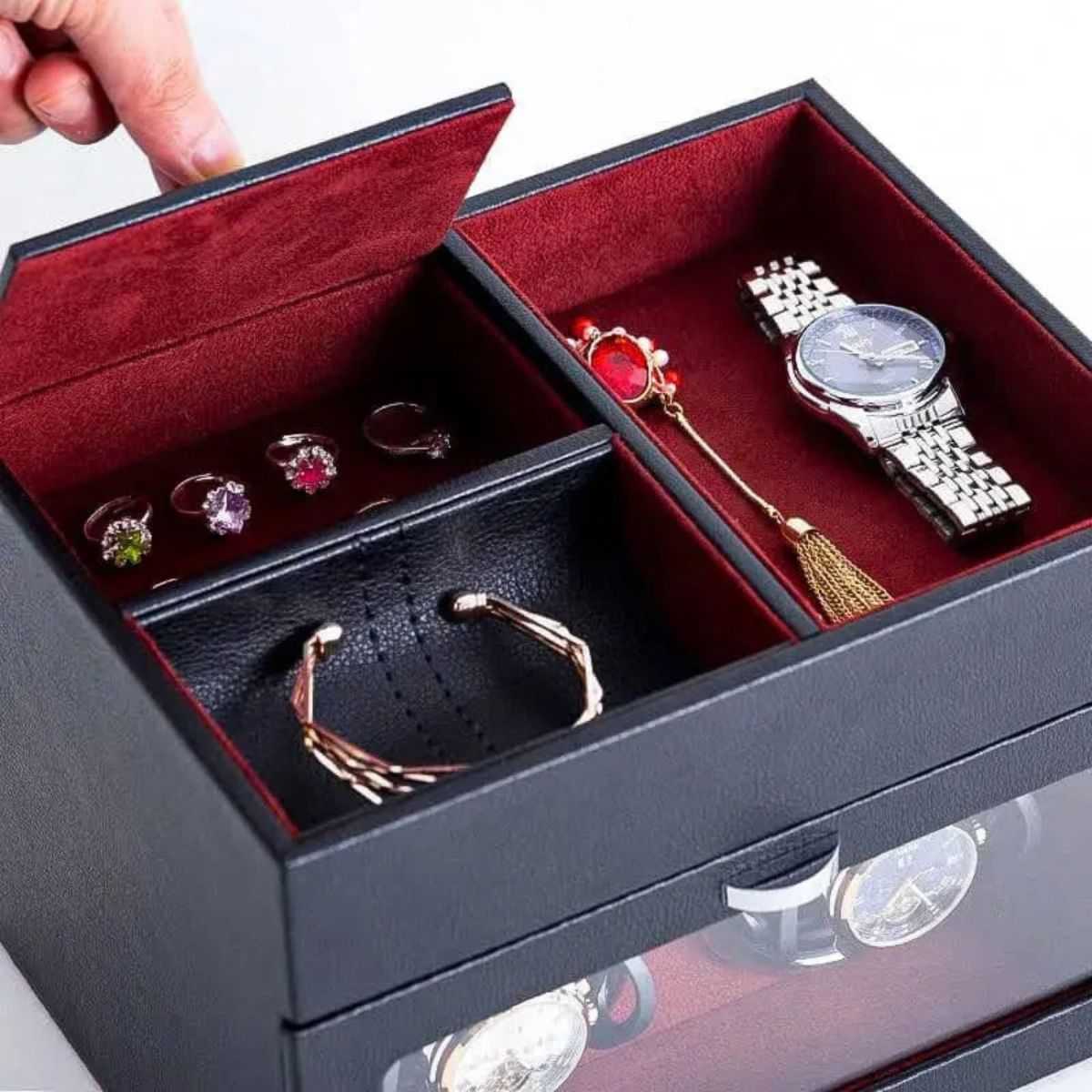 The Chelsea Vault Jewellery Watch Winder Quality