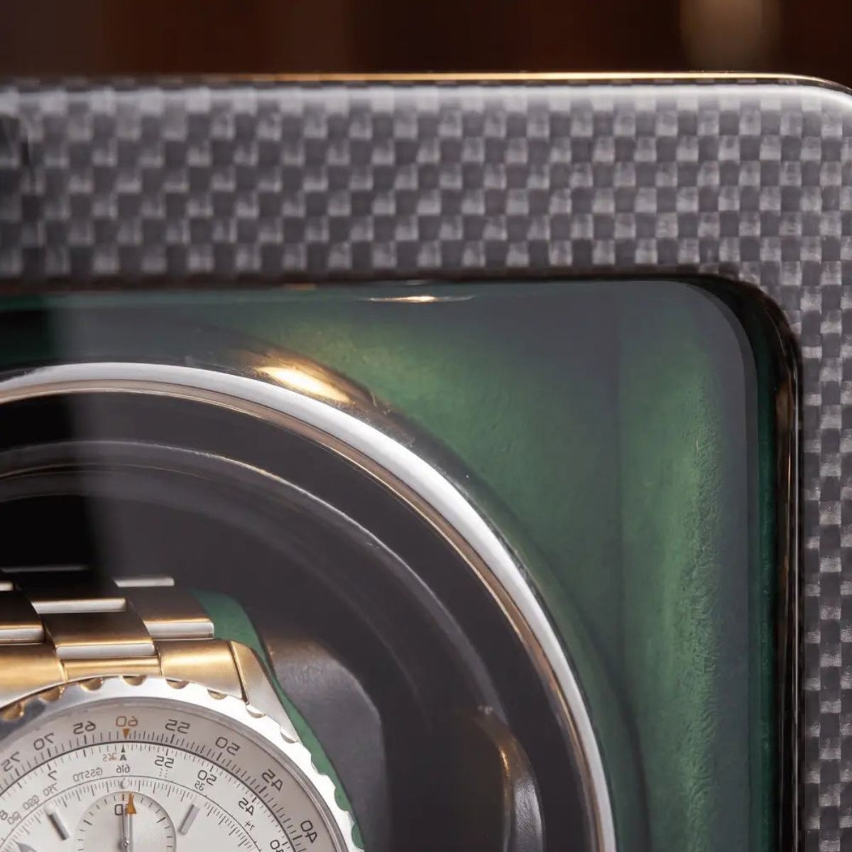 The Chronicle Watch Winder Green Fibre