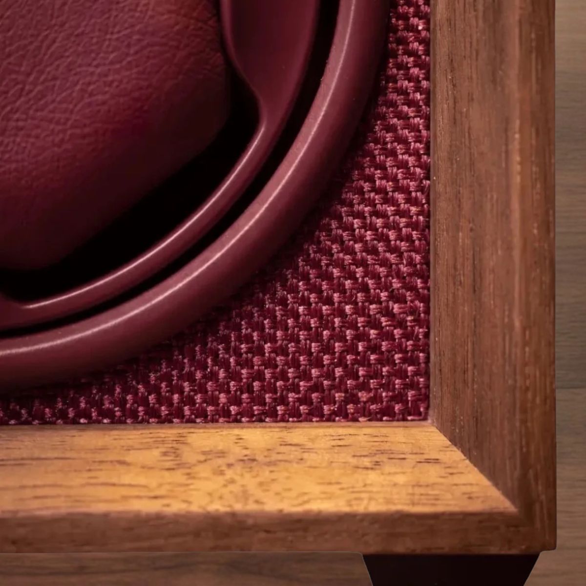 The Claret Cube Watch Winder Craftsmanship