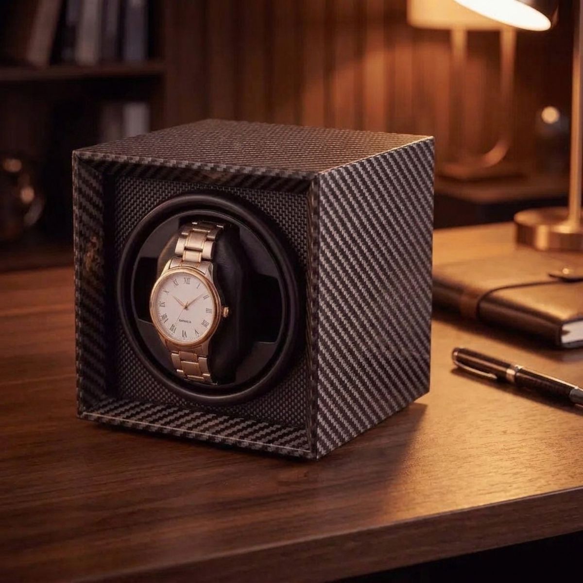 The Donington Carbon Watch Winder Craftsmanship