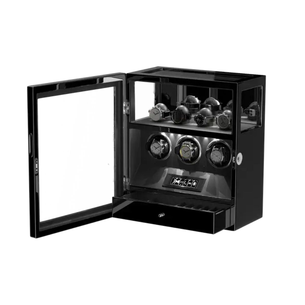 The Guardian Noir Watch Winder 3 Detail