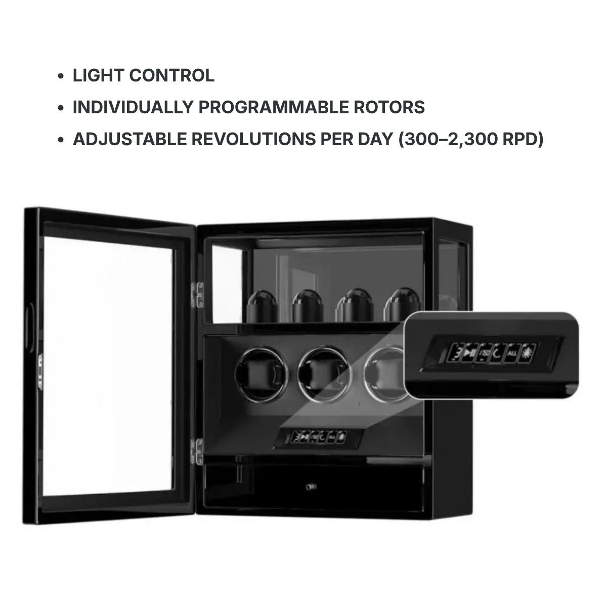The Guardian Noir Watch Winder 3 Quality