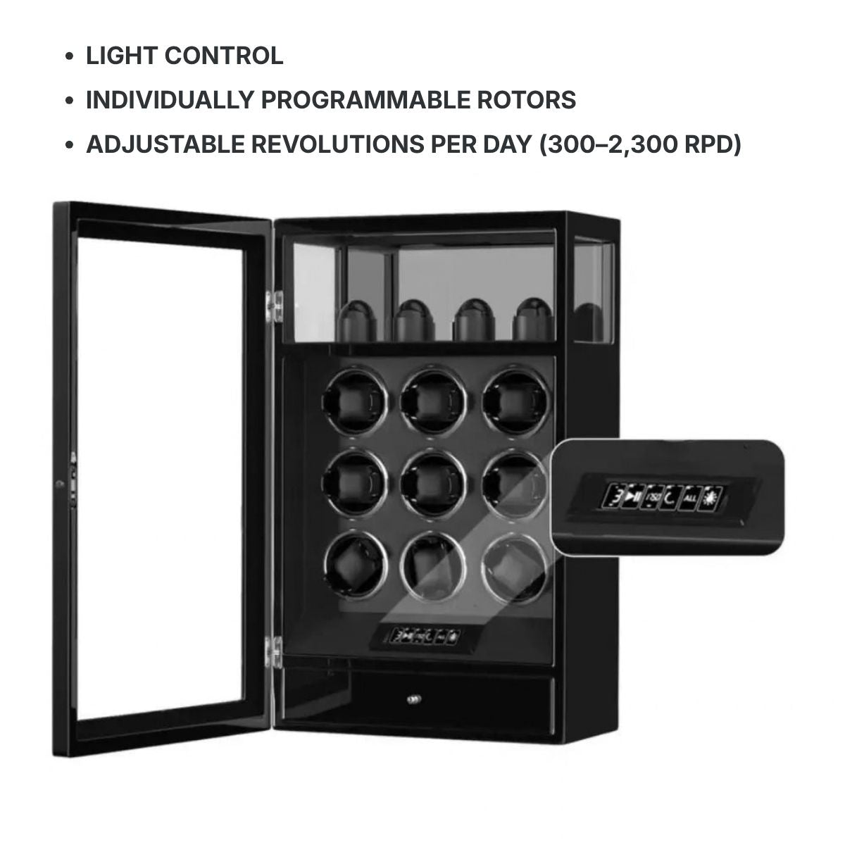 The Guardian Noir Watch Winder 9 Craftsmanship