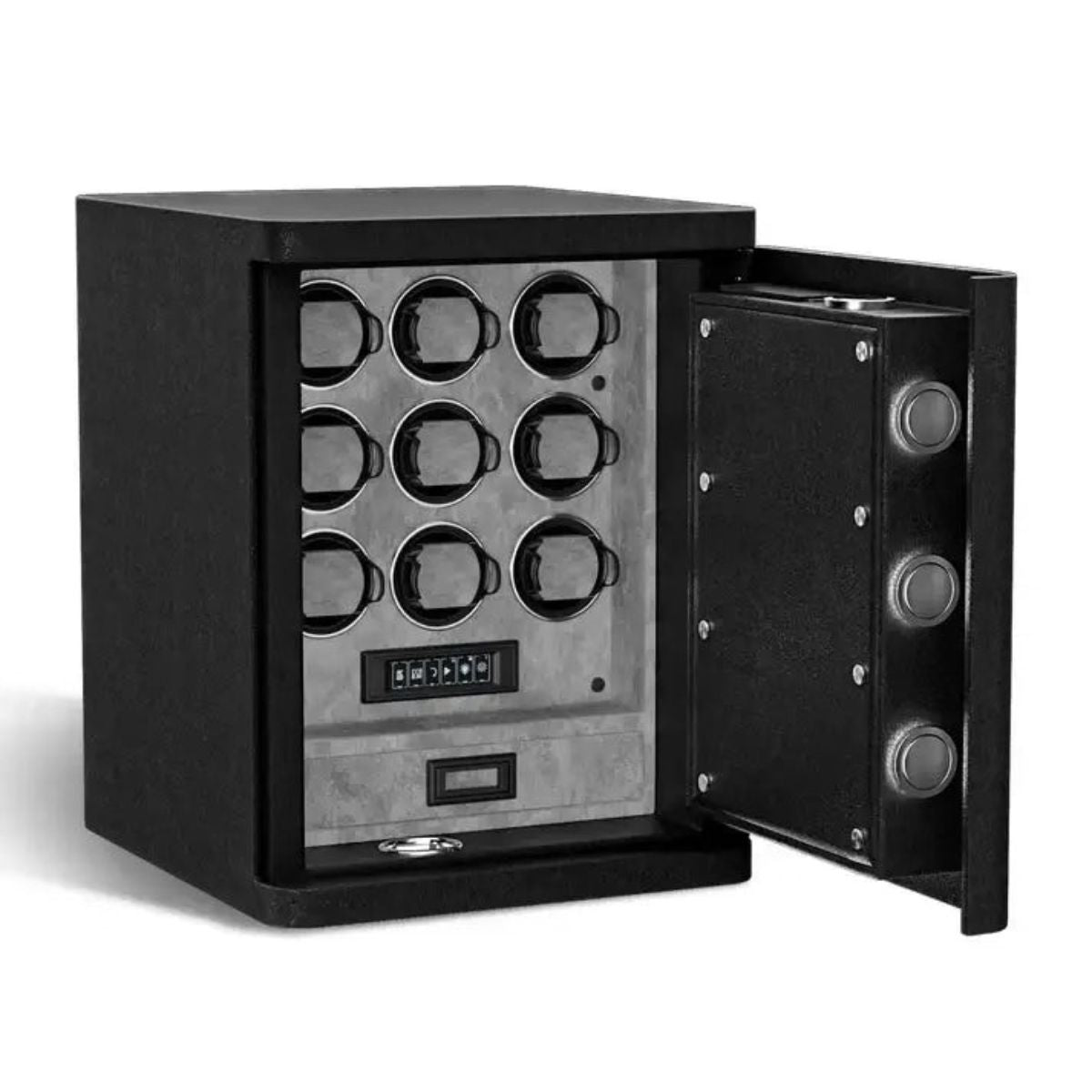 The Ironhold Marshal Watch Winder Safe Elegant
