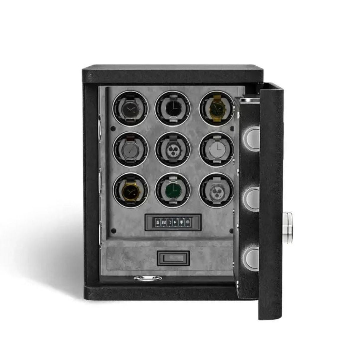 The Ironhold Marshal Watch Winder Safe Premium