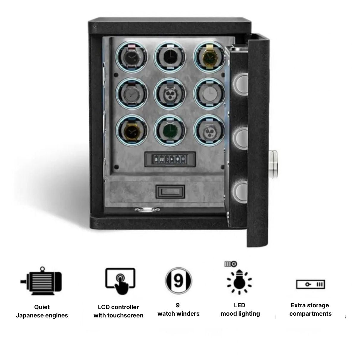 The Ironhold Marshal Watch Winder Safe Quality