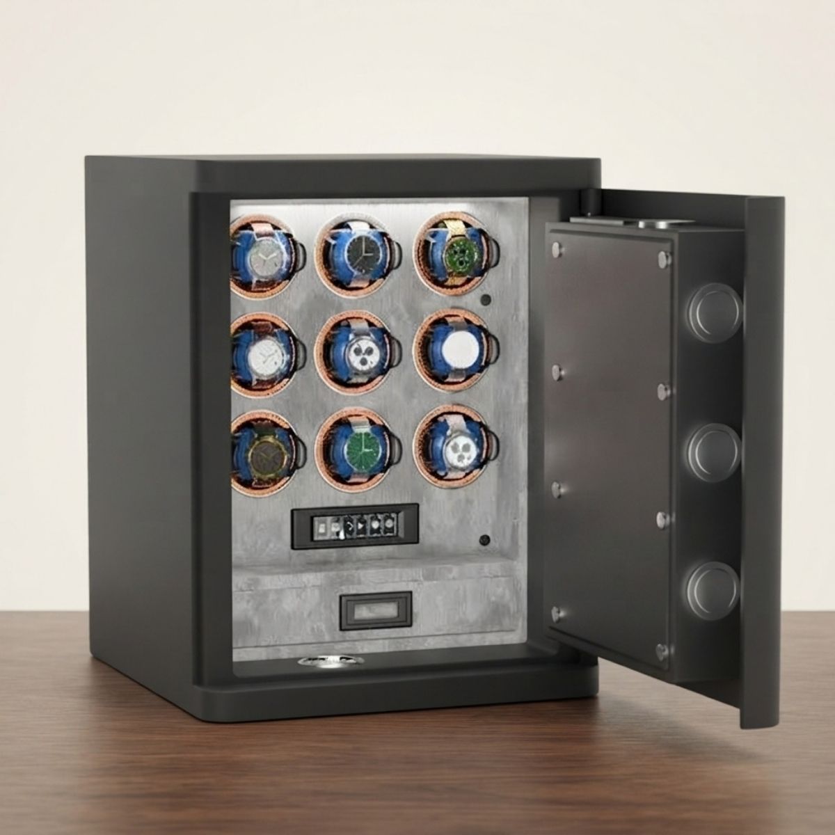 The Ironhold Marshal Watch Winder Safe