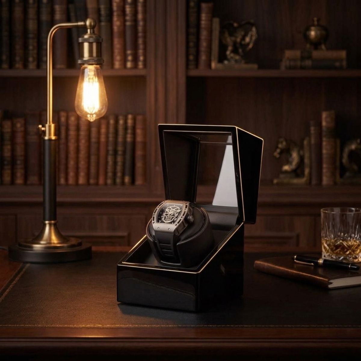 The Kensington Watch Winder Wood
