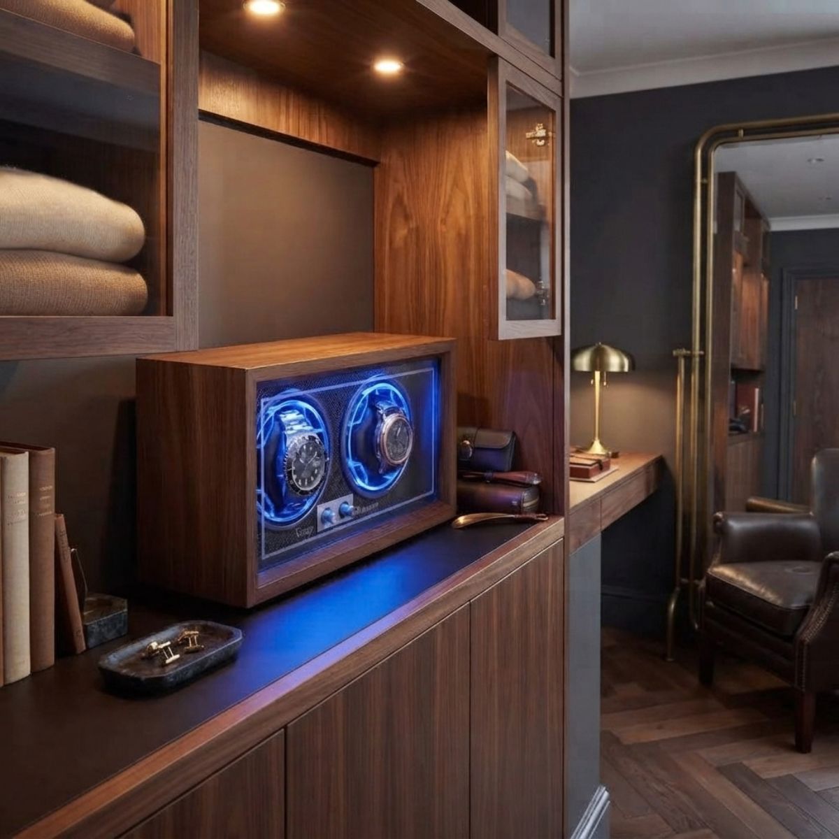 The Lumen Double Watch Winder Foam