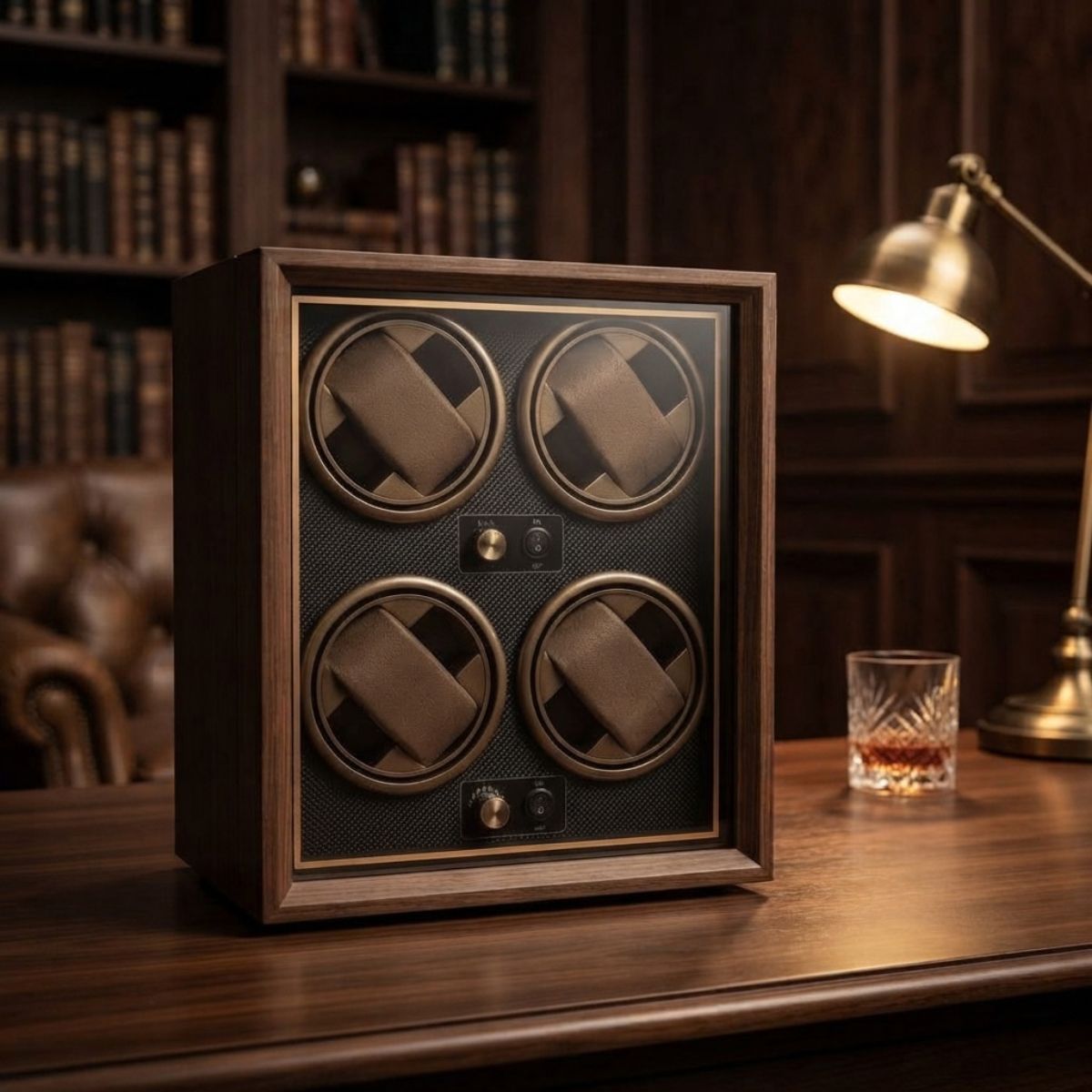 The Lumen Multi Watch Winder Craftsmanship