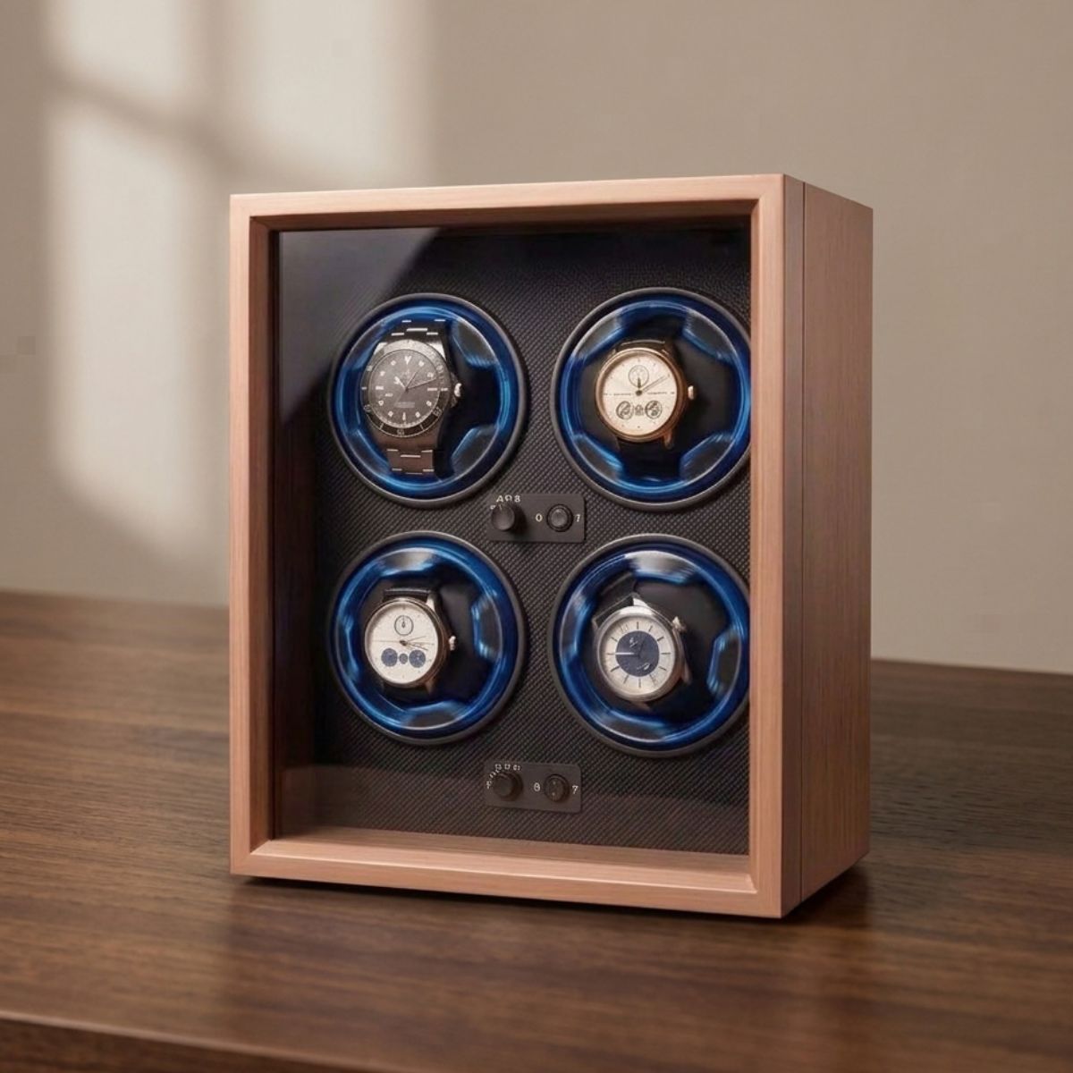 The Lumen Multi Watch Winder