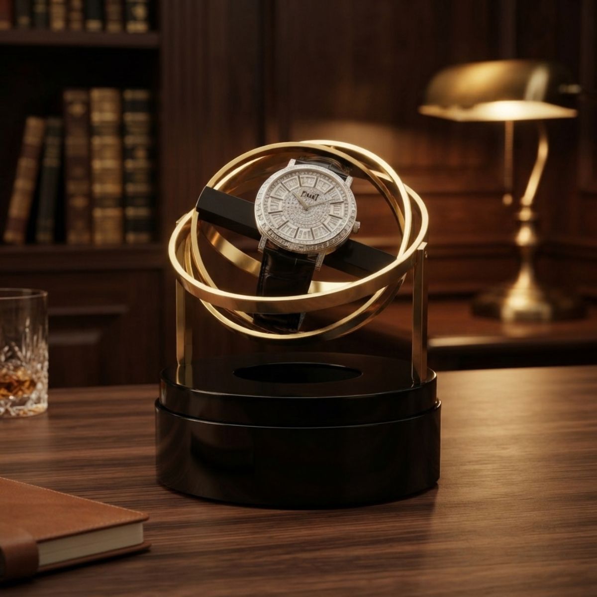 The Meridian Celestial Watch Winder Glass