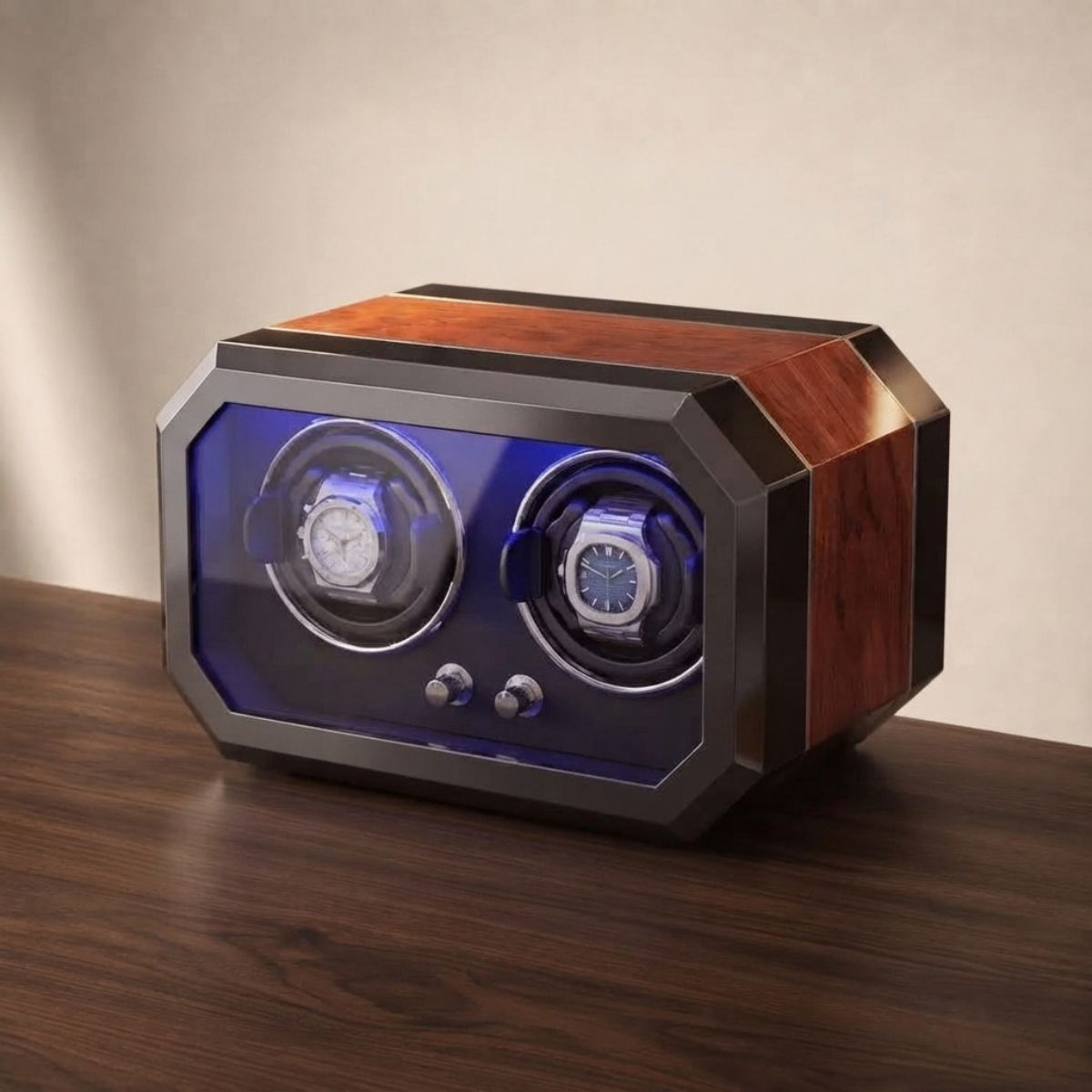 The Pemberton Double Watch Winder Gloss