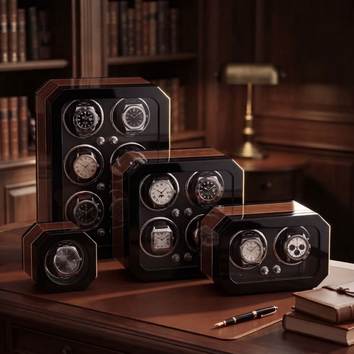 The Pemberton Double Watch Winder Piano