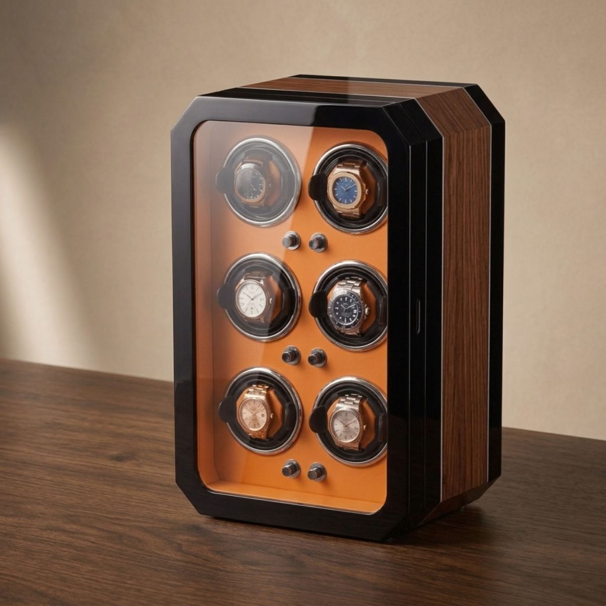 The Pemberton Multi Watch Winder 6 Fibre