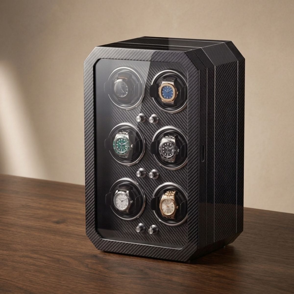 The Pemberton Multi Watch Winder 6 Piano