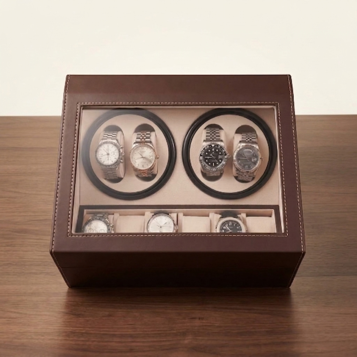 The Regency Case Watch Winder Craftsmanship