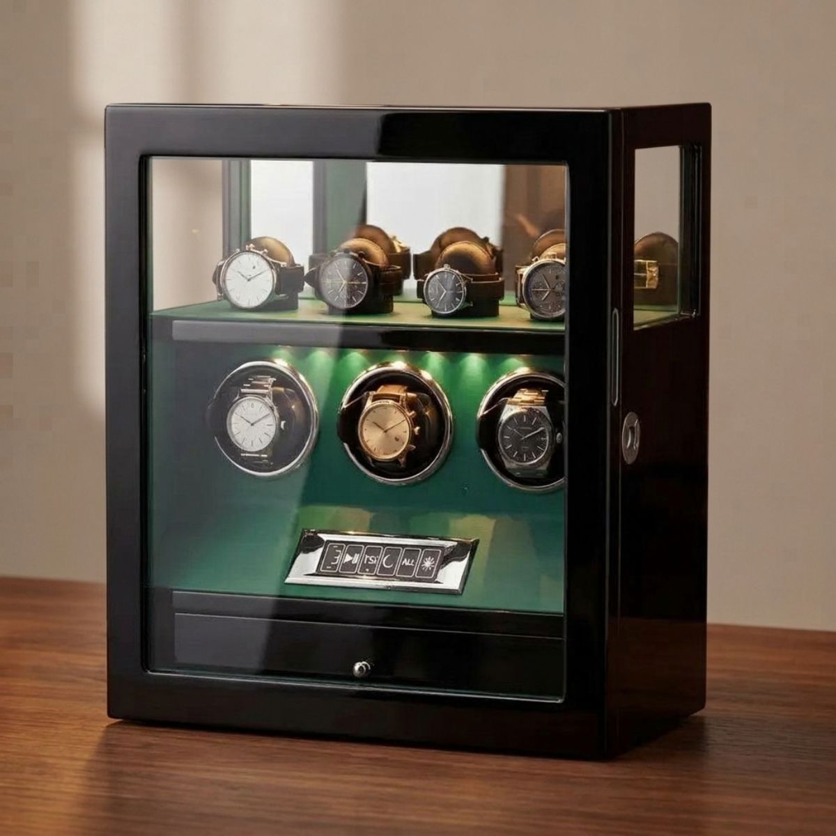 The Sentinel Green Watch Winder 3