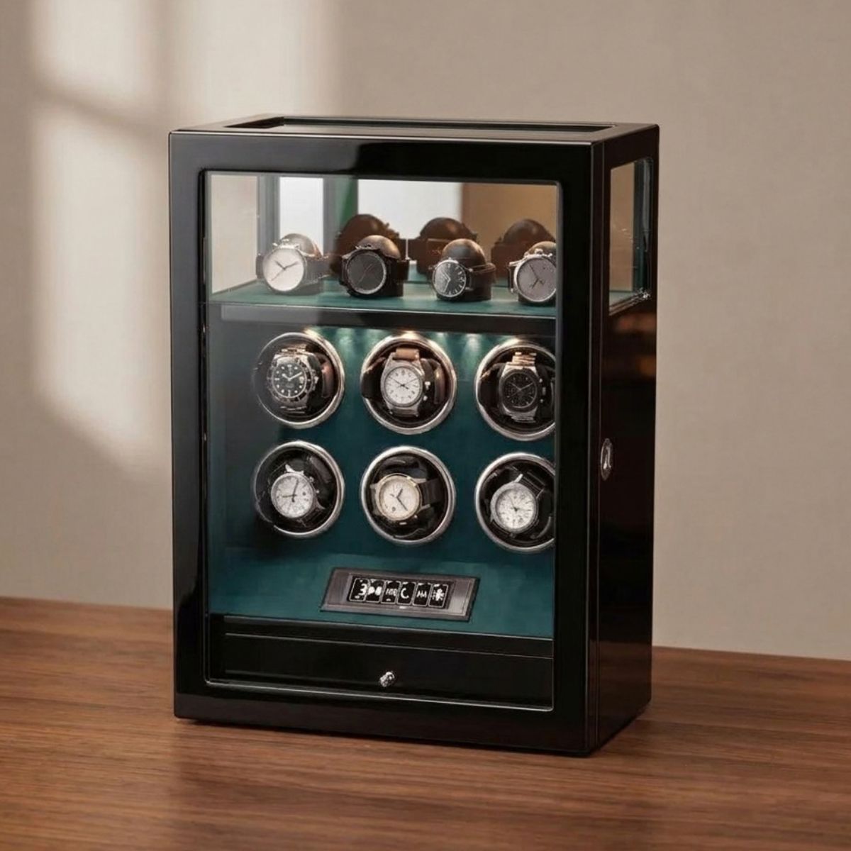 The Sentinel Green Watch Winder 6