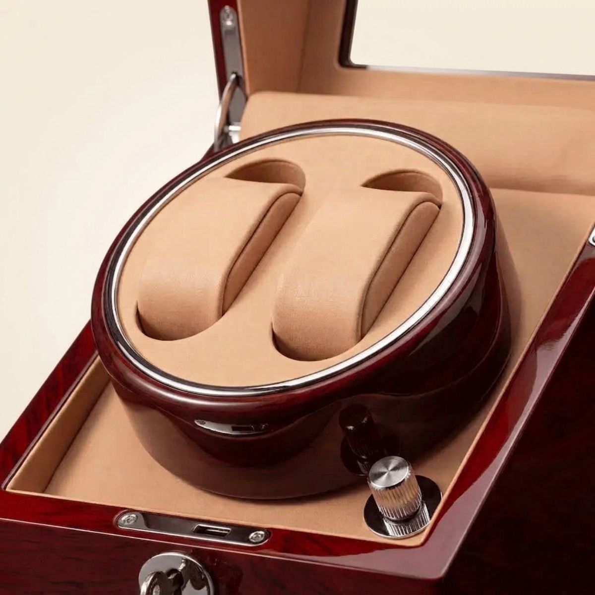 The Sherwood Double Watch Winder Lifestyle