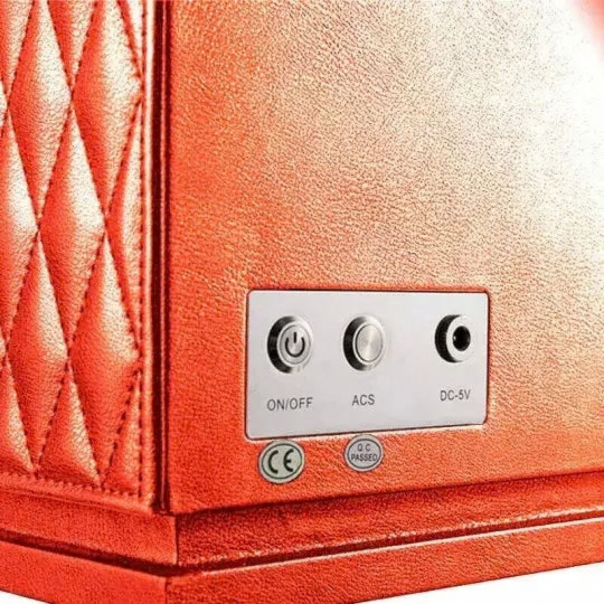 The Sovereign Amber Double Watch Winder Glass