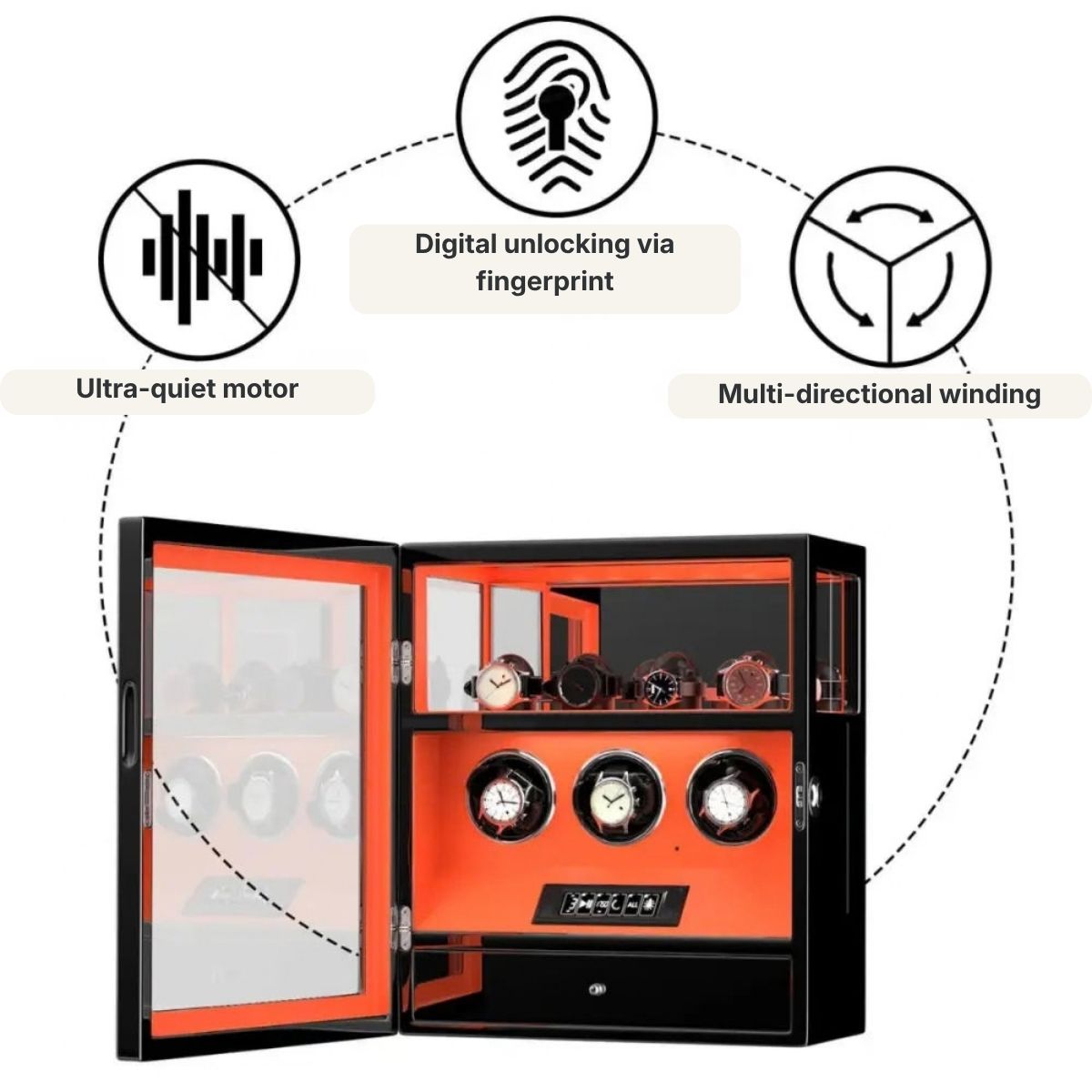 The Strongroom Watch Winder 3 Study