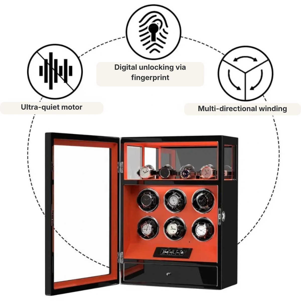 The Strongroom Watch Winder 6 Study