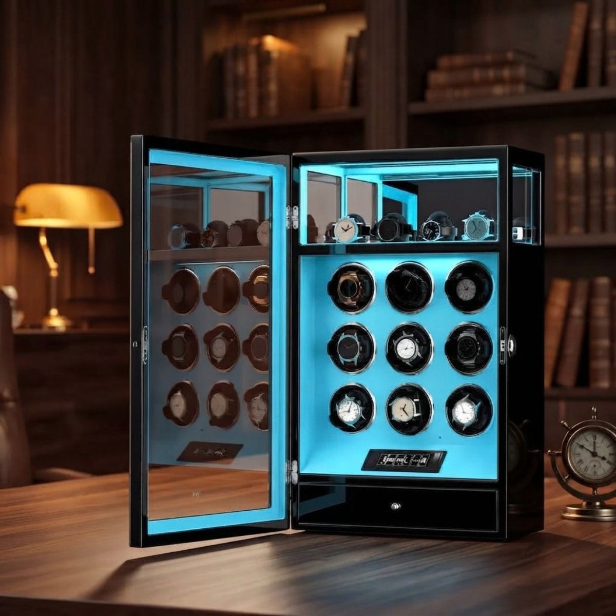 The Strongroom Watch Winder 9 Wood