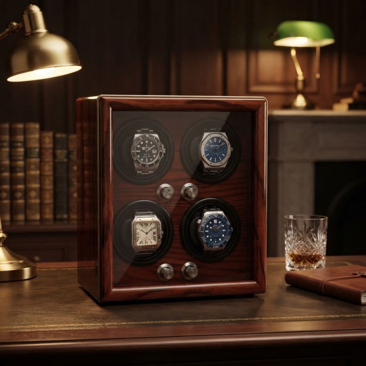 The Thornbury Oak Watch Winder 4 Quality