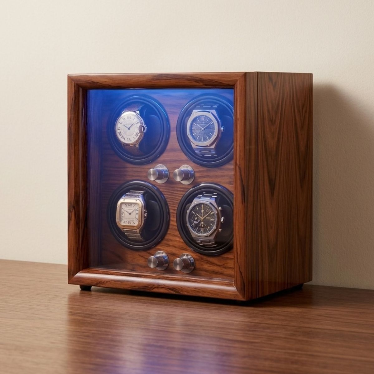 The Thornbury Oak Watch Winder 4