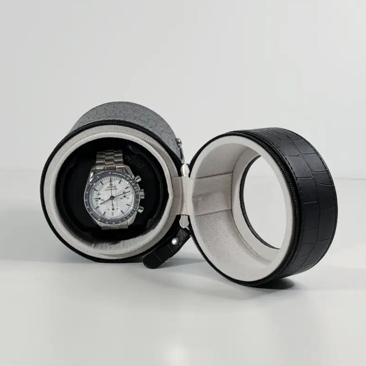The Wayfarer Pocket Watch Winder Leather