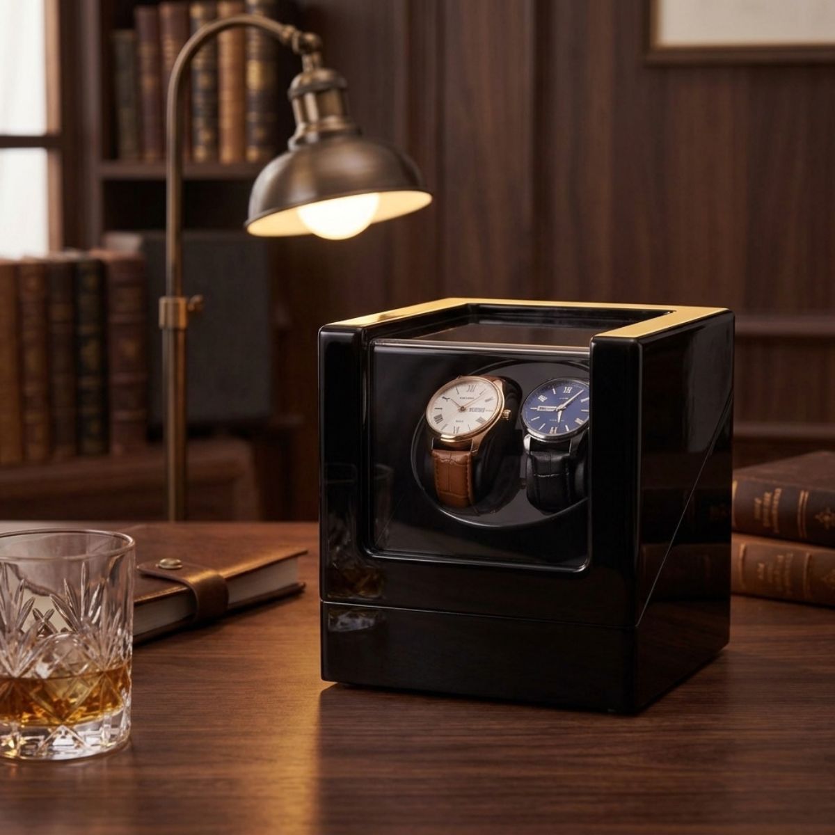 The Blackwell Double Watch Winder Open