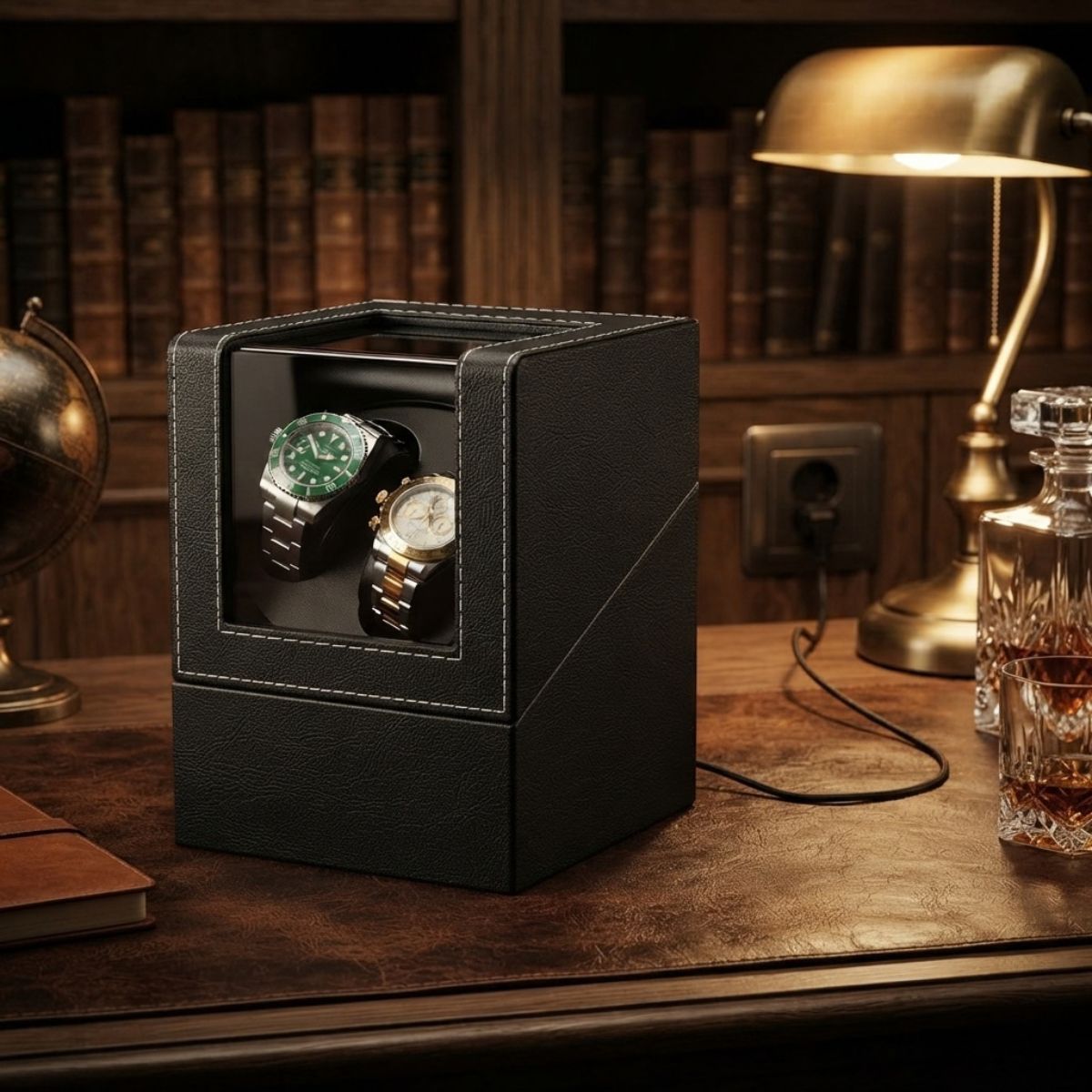 The Blackwell Double Watch Winder Premium