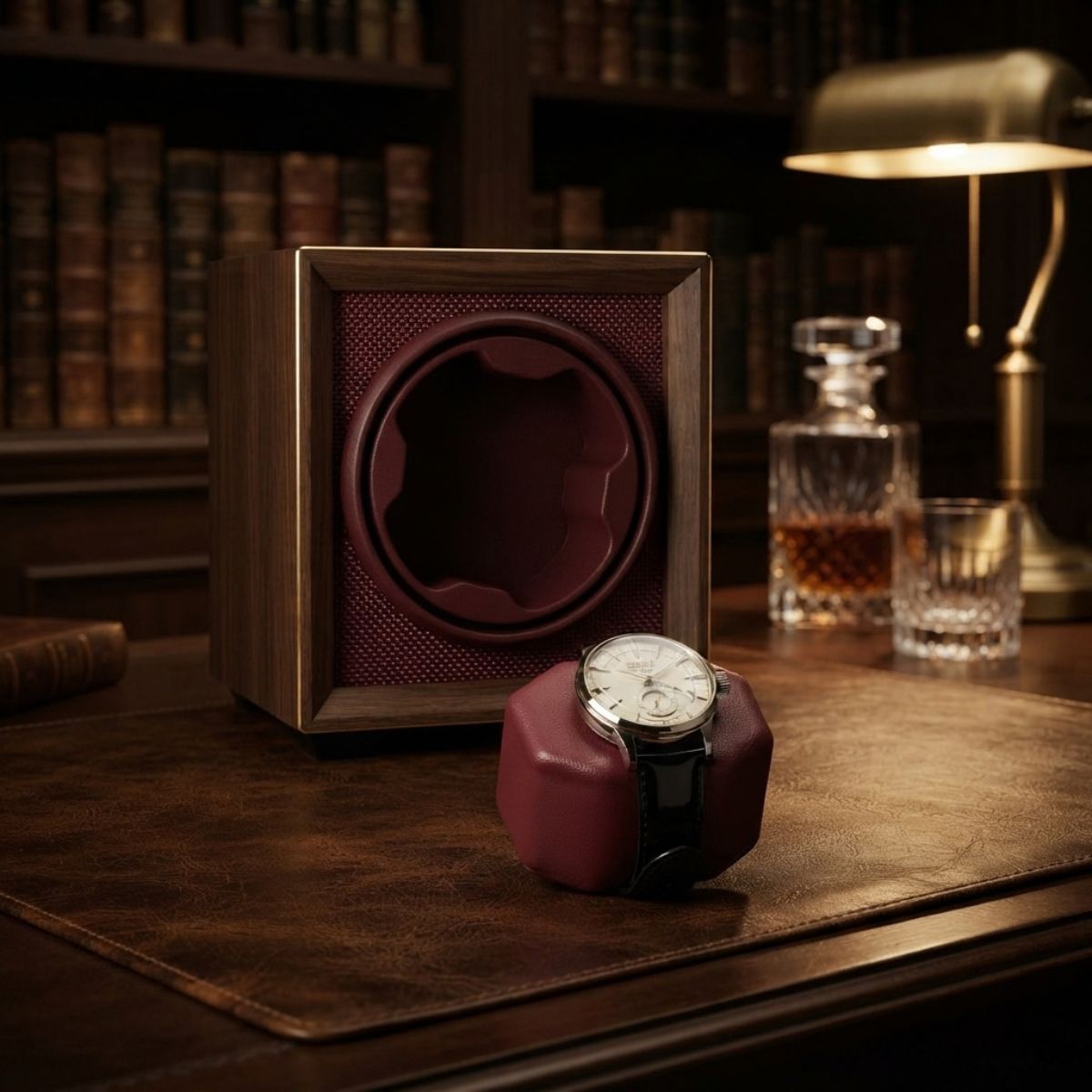 The Claret Cube Watch Winder Quality