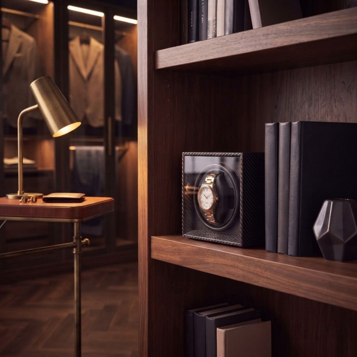 The Donington Carbon Watch Winder Fibre