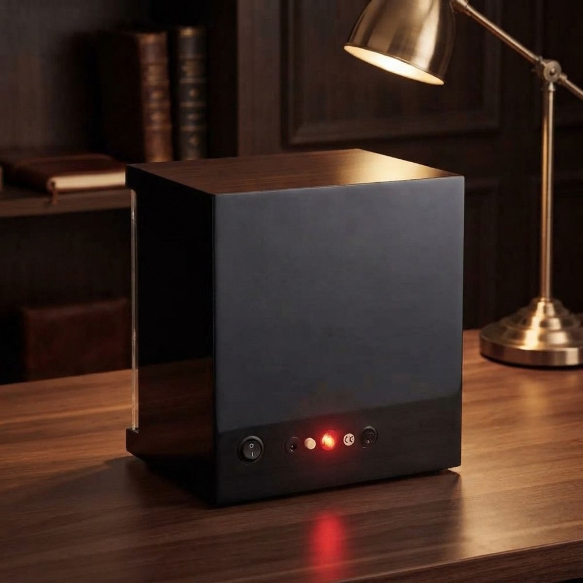 The Harrow Red Watch Winder Carbon