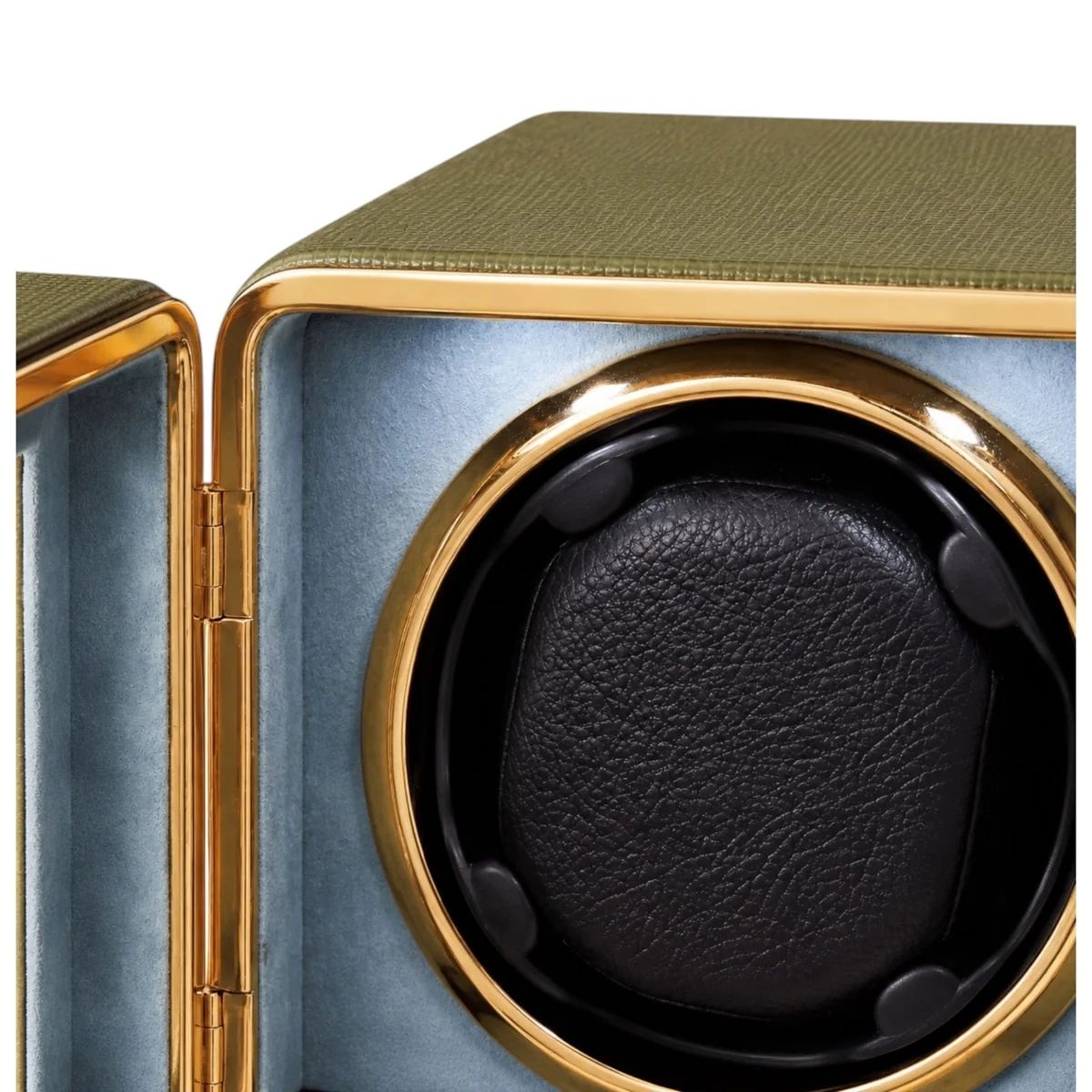 The Highgate Green Watch Winder Tempered