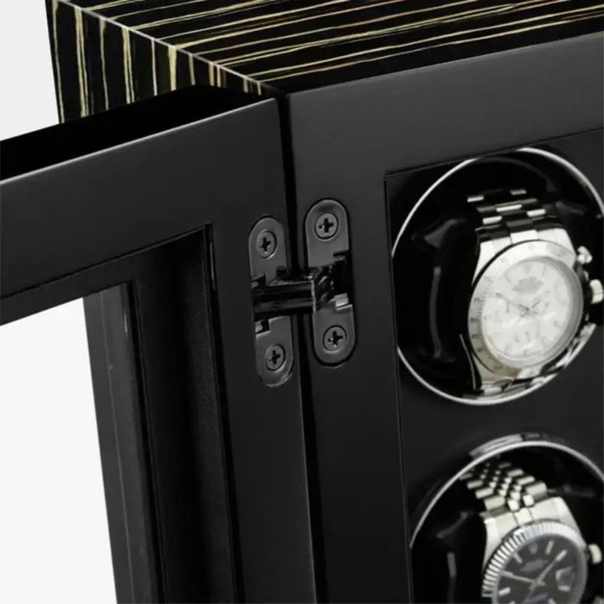 The Ironhold Heritage Double Watch Winder Piano