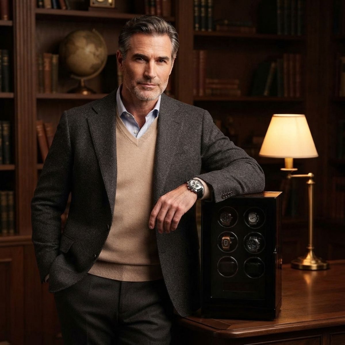 The Ironhold Heritage Watch Winder 6 Wood