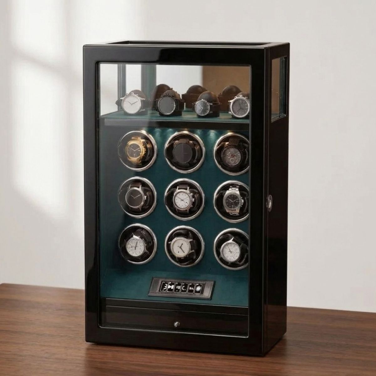 The Sentinel Green Watch Winder 9