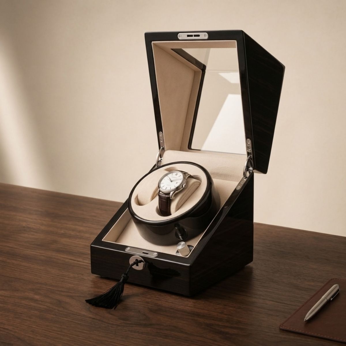The Sherwood Double Watch Winder